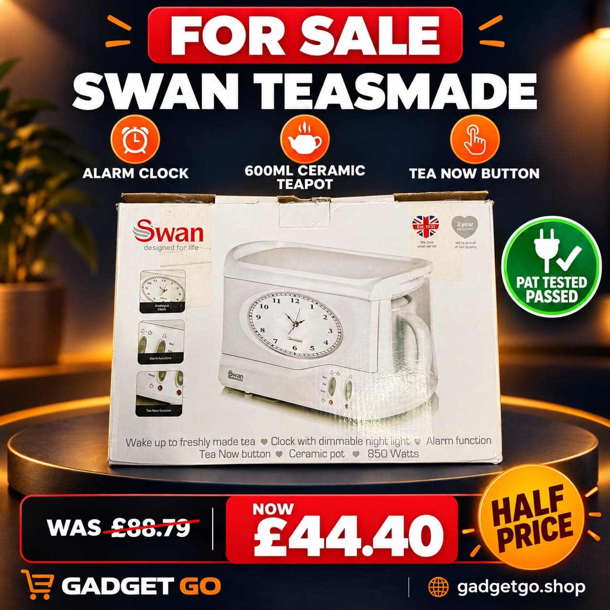 Swan Teasmade